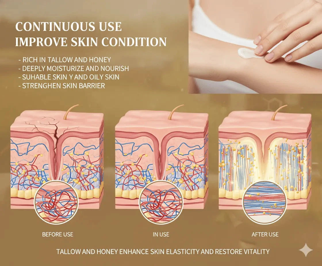 Facial Tallow - Honey Balm Shape Muse