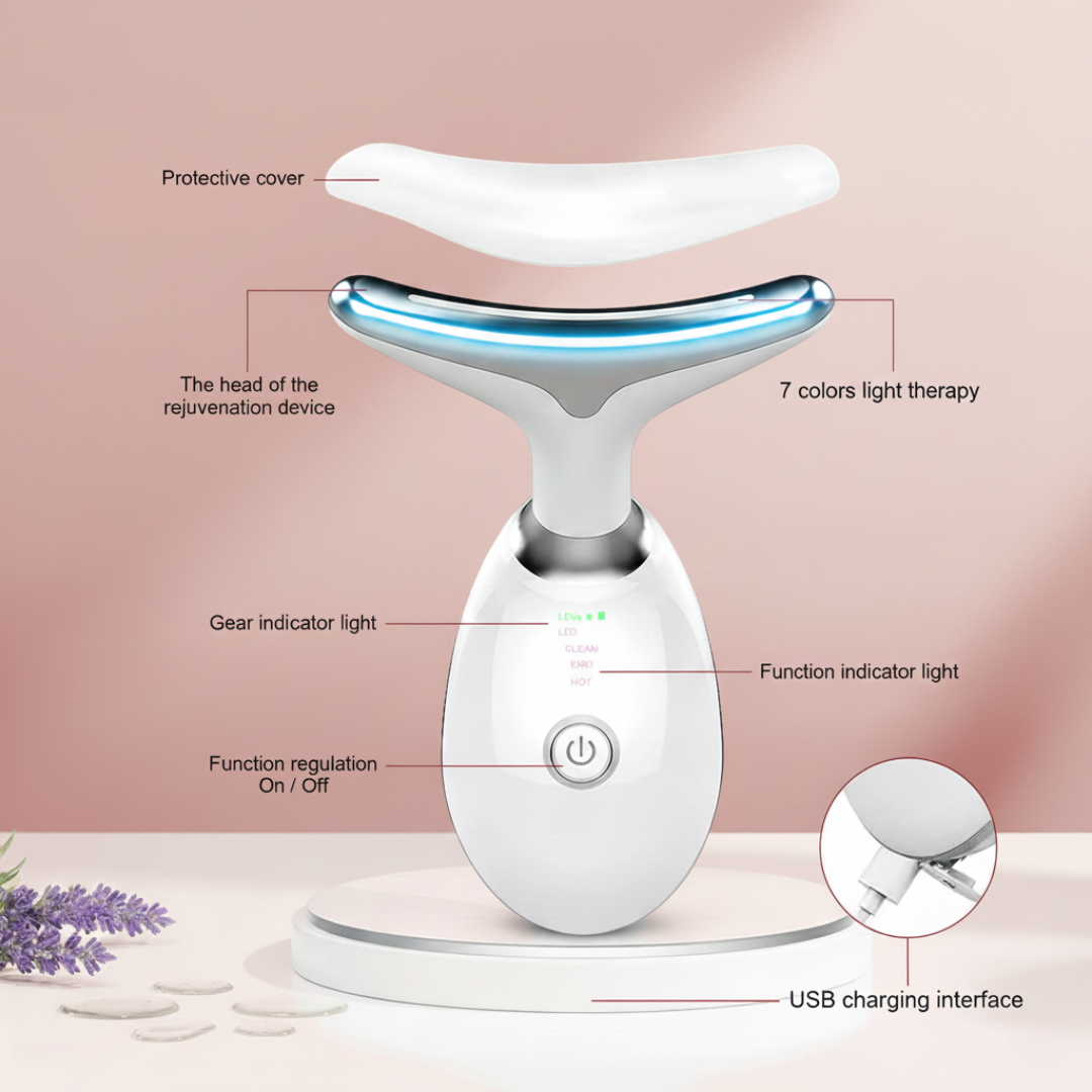 EMS 7-Color LED Facial Massager