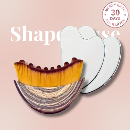 Lymphatic Contour Facial Brush & Scraper Shape Muse