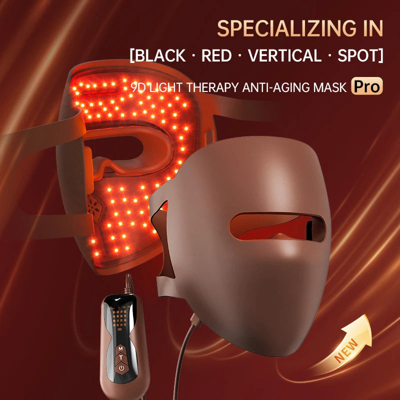 Home Use Red Light Therapy LED 4 Colors Facial Mask Skin Moisturize Rejuvenation Wrinkle Removal Anti Acne Shrink Pores Salon eprolo