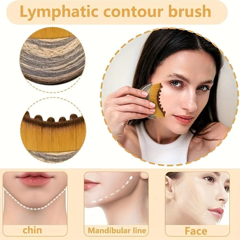 Lymphatic Contour Facial Brush & Scraper